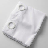 Velo Argollado Blanco 270x220cm Doble Faz Fondo Entero