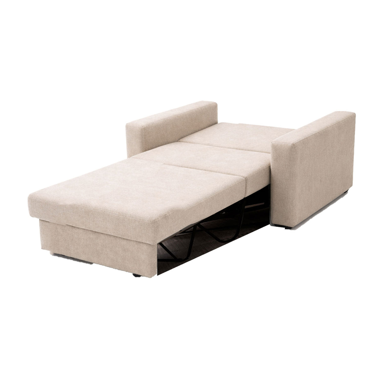 Poltrona Beige 76x90cm de Un Puesto Reclinable con Apoya Brazos