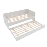 Cama Transformable Atlanta Blanco 193x68cm para Colchon Sencillo 90 X 190 Cm