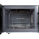 Horno Microondas Haceb Negro 48.5x29.3cm de 25 Litros con 12 Funciones