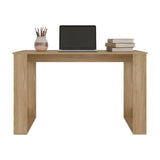 Escritorio Oviedo Fresno Europeo 120x73cm con Tres Compartimientos