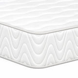 Colchón Enrollado Ecopack Blanco Semidoble 120 X 190 Cm Ortopedico Firmeza Medio con Pillow Sencillo