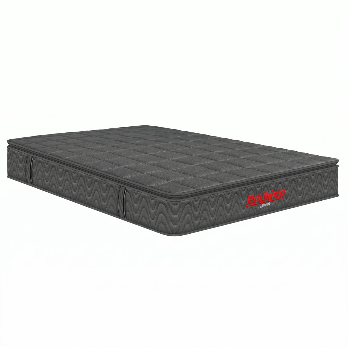 Colchón Enrollado Orthopack BTU Gris Sencillo 100 X 190 Cm Ortopedico Firmeza Medio con Pillow Sencillo