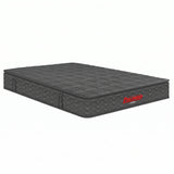 Colchón Enrollado Orthopack BTU Gris Semidoble 120 X 190 Cm Ortopedico Firmeza Medio con Pillow Sencillo