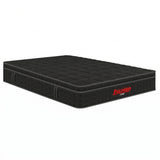 Colchón Enrollado Orthopack Euro U Negro Sencillo 100 X 190 Cm Ortopedico Firmeza Medio con Pillow Sencillo