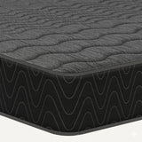 Colchón Enrollado Casatapack Negro y Gris Queen 160 X 190 Cm Ortopedico Firmeza Firme con Pillow Sencillo