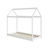 Cama Infantil Montessoriaba Blanco 74.2x137.5cm para colchón Infantil 70 X 130 Cm y sin Colchon