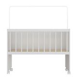 Cuna Sueños Compartidos Blanco 68.5x91.5cm para colchón Infantil 60 X 130 Cm con Cabecero y con Colchón