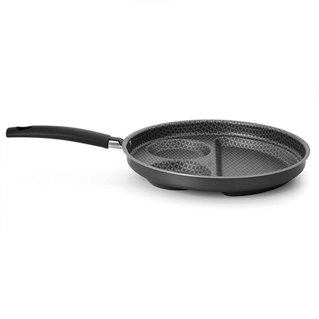 Sarten Desayuno Gris 45x27cm de Aluminio Antiadherente de 1.5 Litros sin Tapa