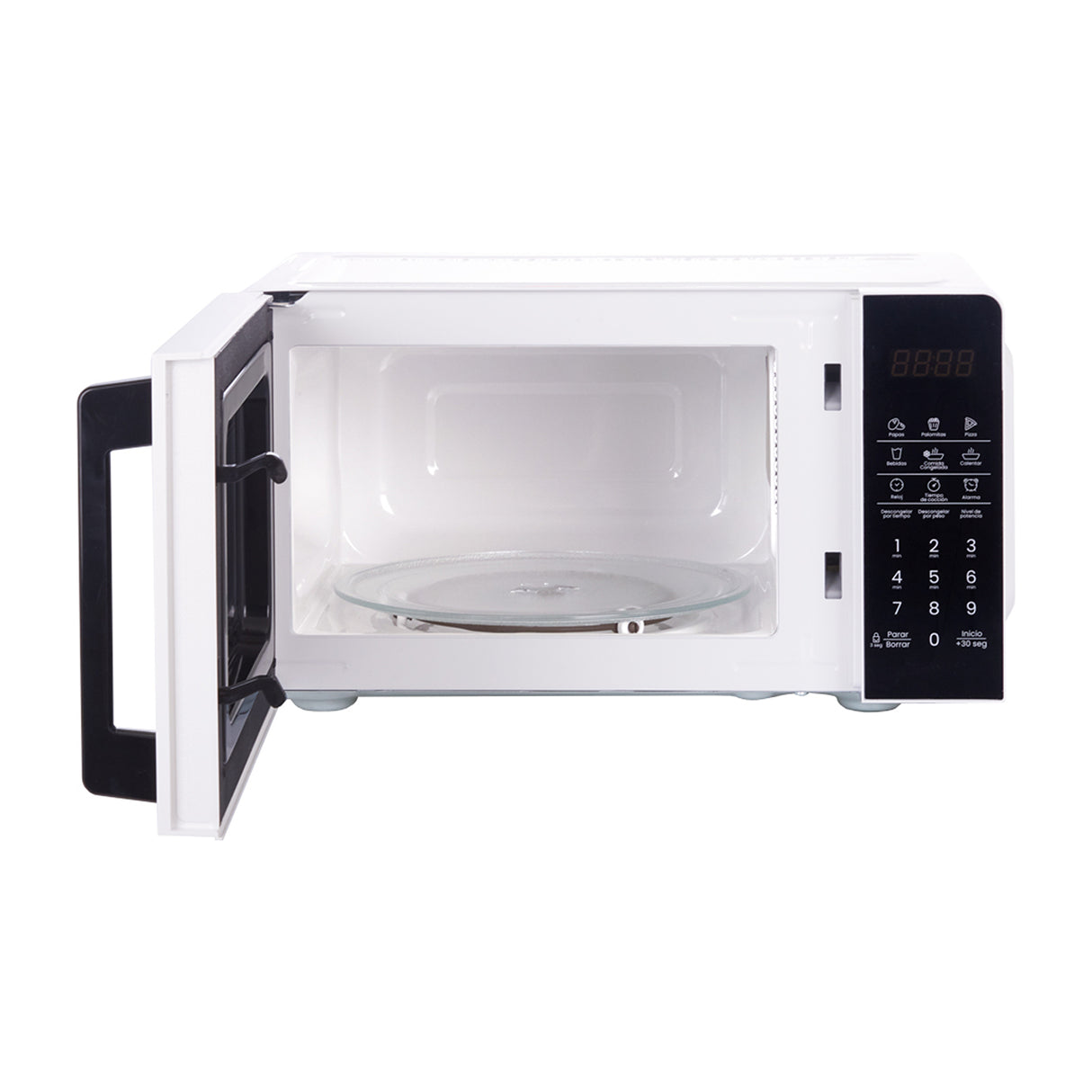 Horno Microondas Haceb Blanco 44.6x20cm de 20 Litros con 12 Funciones Preconfiguradas