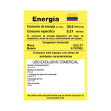Congelador Kalley Inverter Dual Blanco 56x85cm de 198 Litros con Iluminación Interna
