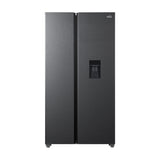 Nevecón No Frost Kalley Side by Side Gris 91x177cm Americano de 439 Litros con Dispensador de Agua
