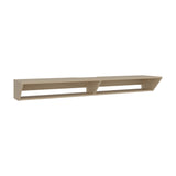Rack de TV Russel Cartagena 160x18.1cm Flotante para TV Hasta 65" Pulgadas con Dos Compartimientos y con Ranura para Cables