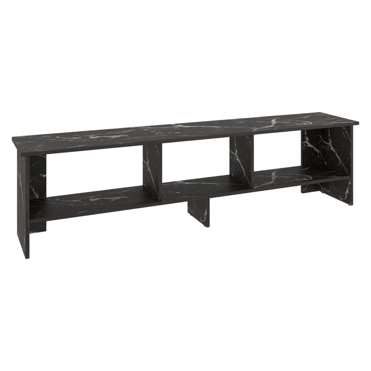 Rack de TV Belga Mamba 160x41.8cm para TV Hasta 65" Pulgadas con Tres Compartimientos