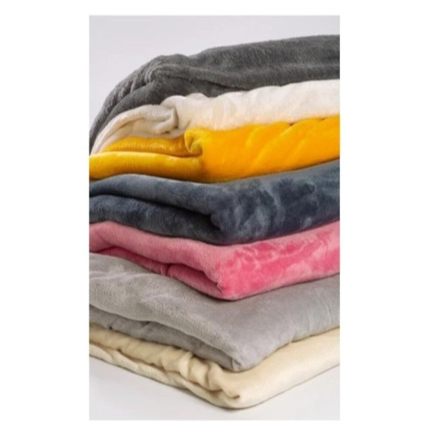 Cobija Flannel Fleece 100x100cm Fondo Entero Suave y Ligera