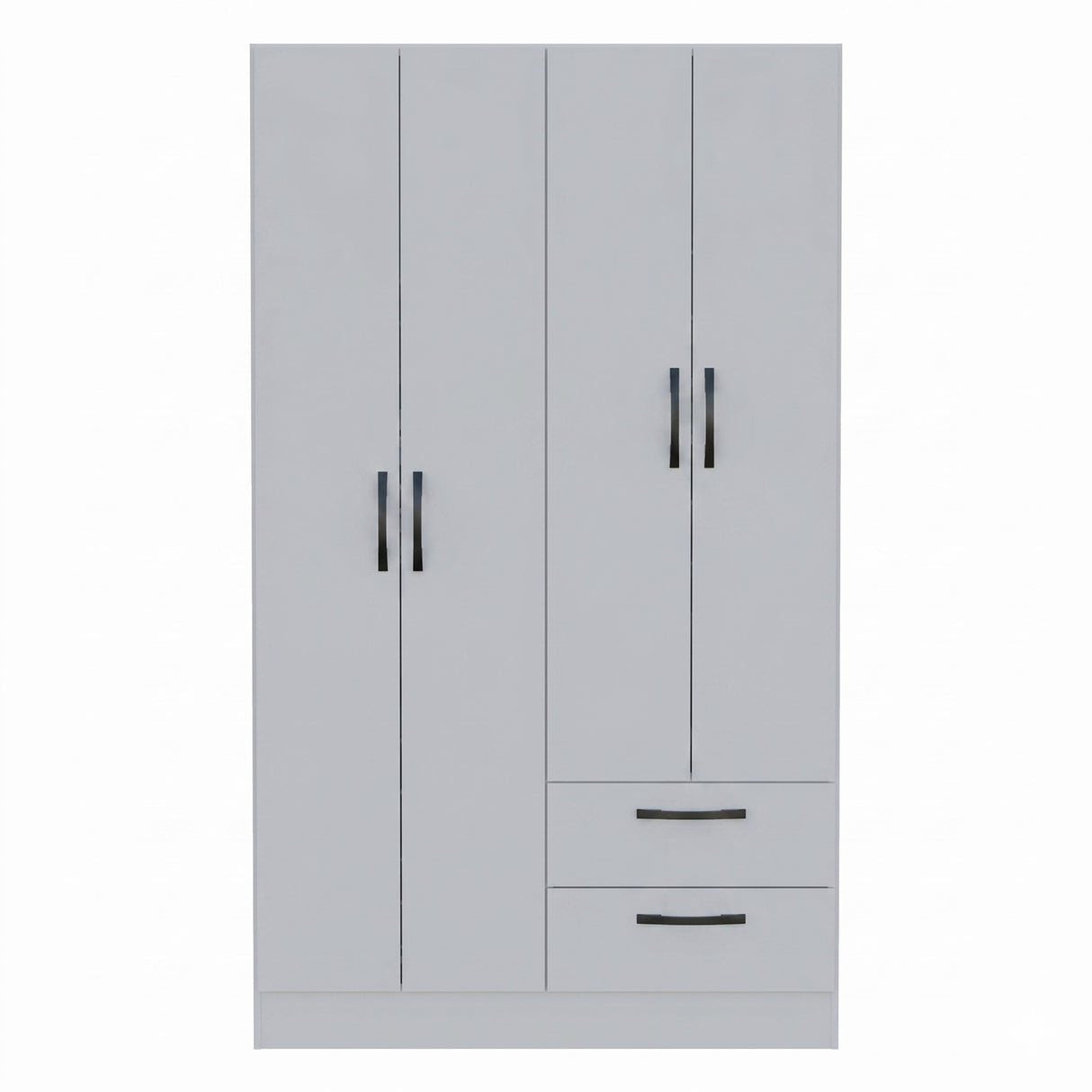 Closet Essence Blanco 90x173cm con Cuatro Puertas y con Dos Cajones