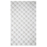 Protector de Almohada Jacquard Blanco 50x70cm 200 Hilos Impermeable de Diamantes