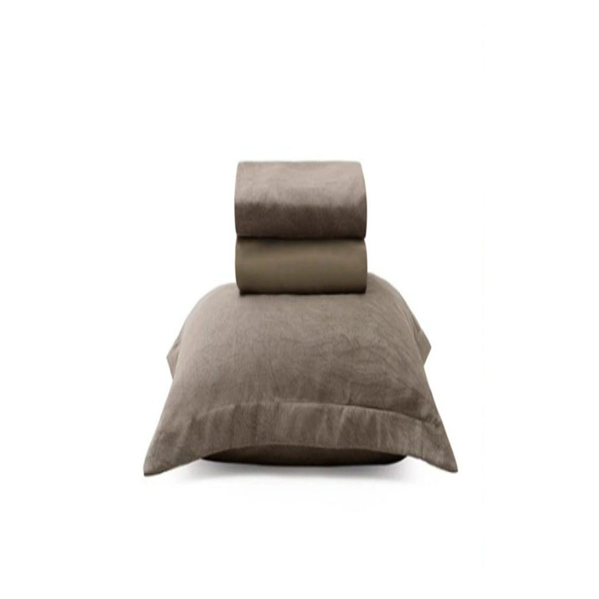 Juego de Sabanas Maroom Marrón para Cama Sencilla 100 X 190 Cm 180 Hilos Fondo Entero