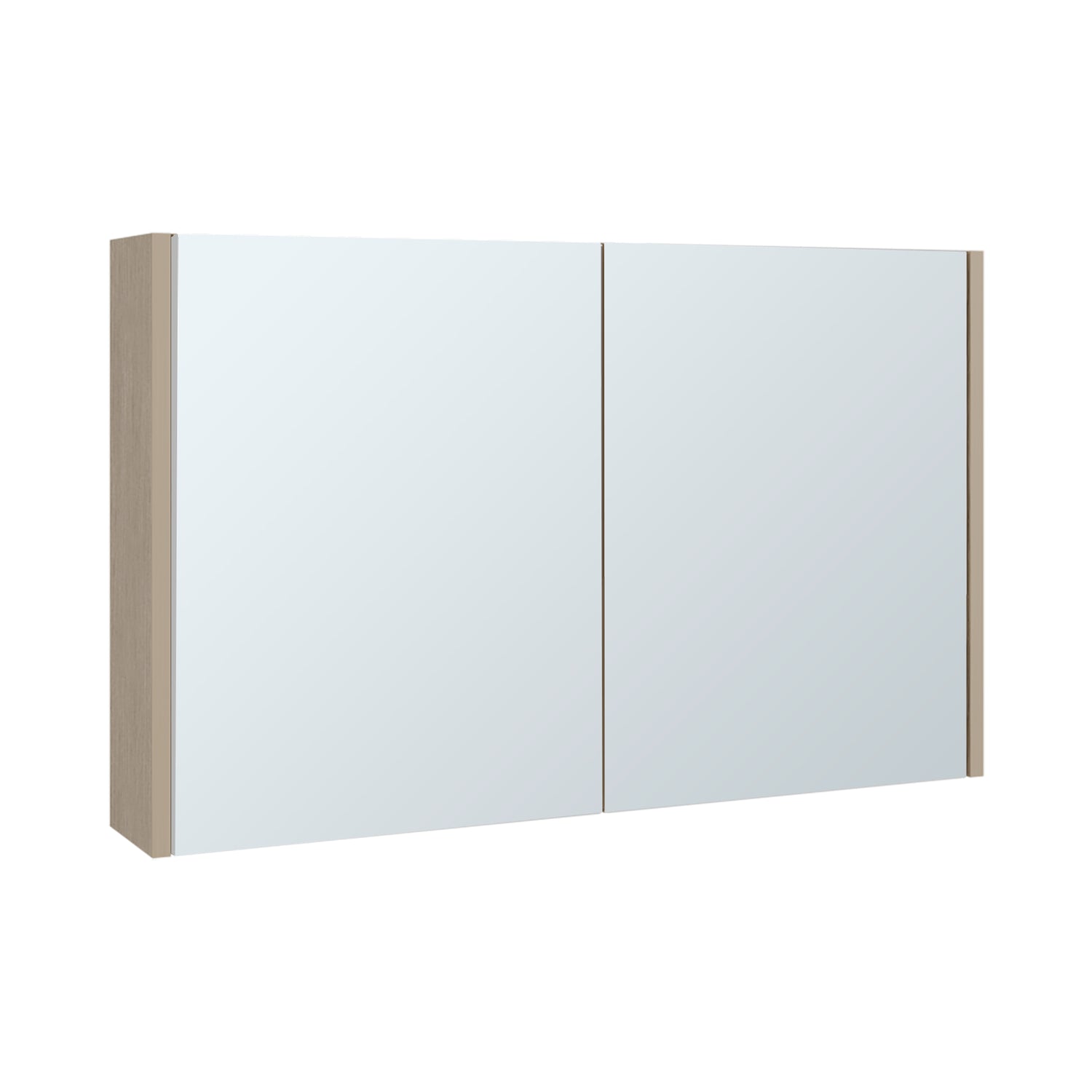 Gabinete de Baño R Plus Cartagena 80x50cm con Dos Puertas y con Espejo