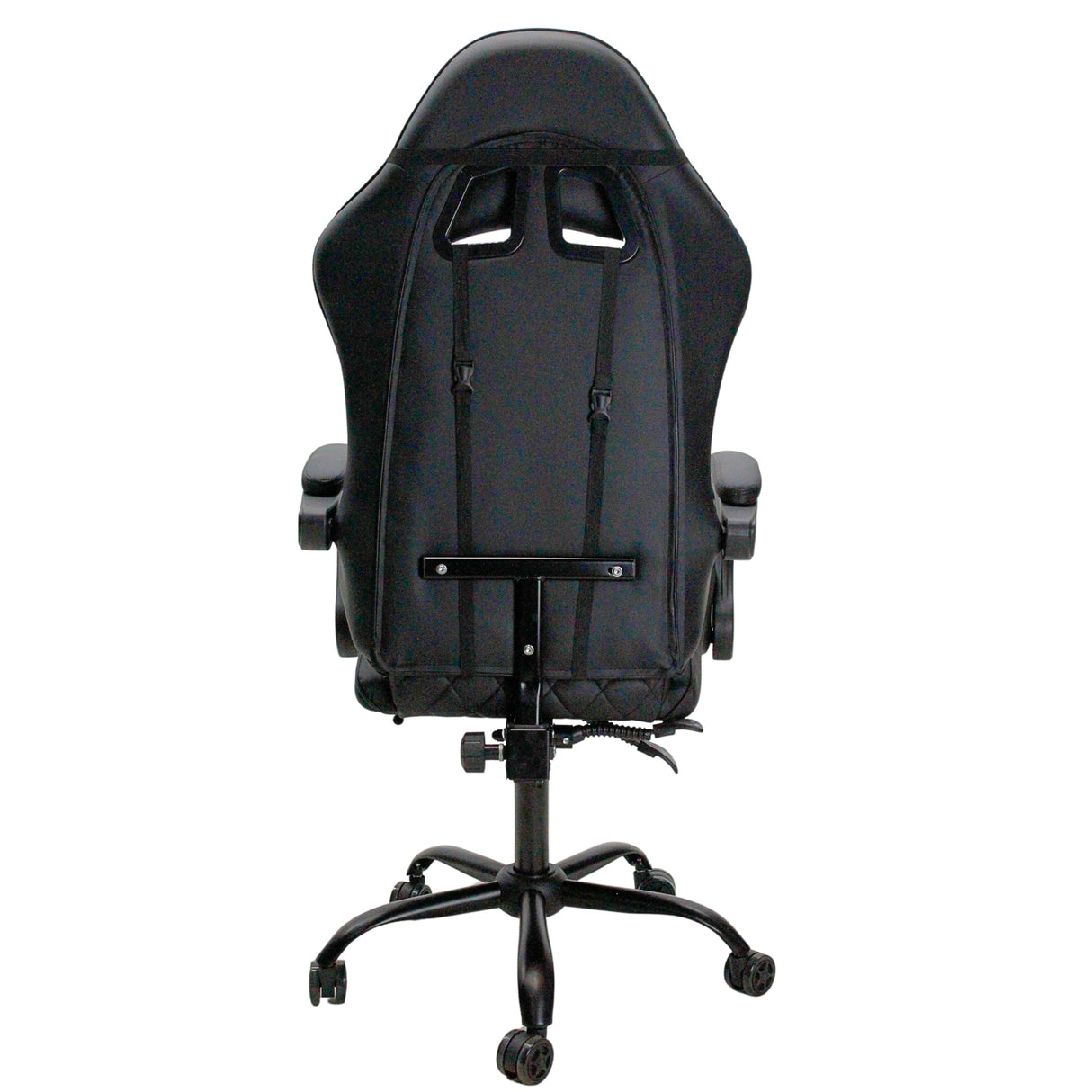 Silla Gamer Sakai Negro y Violeta 62x122cm Ergonómica con Soporte Lumbar Reposapiés y con Apoya Cabezas