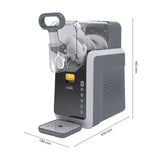 Maquina para Granizados Kalley Gris 23x48cm de 2 Litros con Cinco Funciones Preconfiguradas