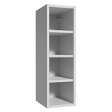 Estanteria Flotante Neo Blanco 20x66cm con Cuatro Compartimientos y con Cuatro Entrepaños