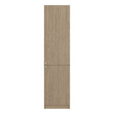 Estantería E-M5 Cartagena y Wengue 45x180.6cm con Cinco Compartimientos y con Tres Entrepaños