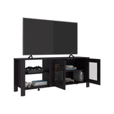 Rack de TV Freedom Wengue 147.4x61.5cm para TV Hasta 65" Pulgadas con Dos Compartimientos