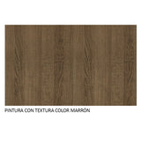 Centro de Entretenimiento Orlando Marrón 160x47cm para TV Hasta 65" Pulgadas con Cinco Compartimientos