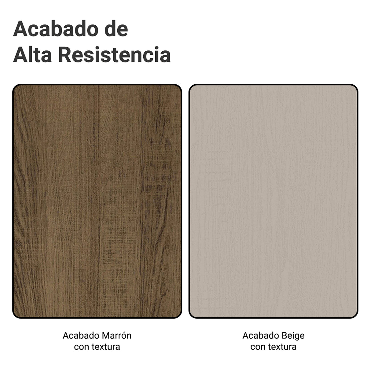 Mesa de Comedor Marrón y Crema 160x78cm Rectangular de Seis Puestos sin Sillas