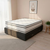 Colchón Nube Blanco Sencillo 100 X 190 Cm Ortopedico Firmeza Medio Doble Faz y Pillow Doble