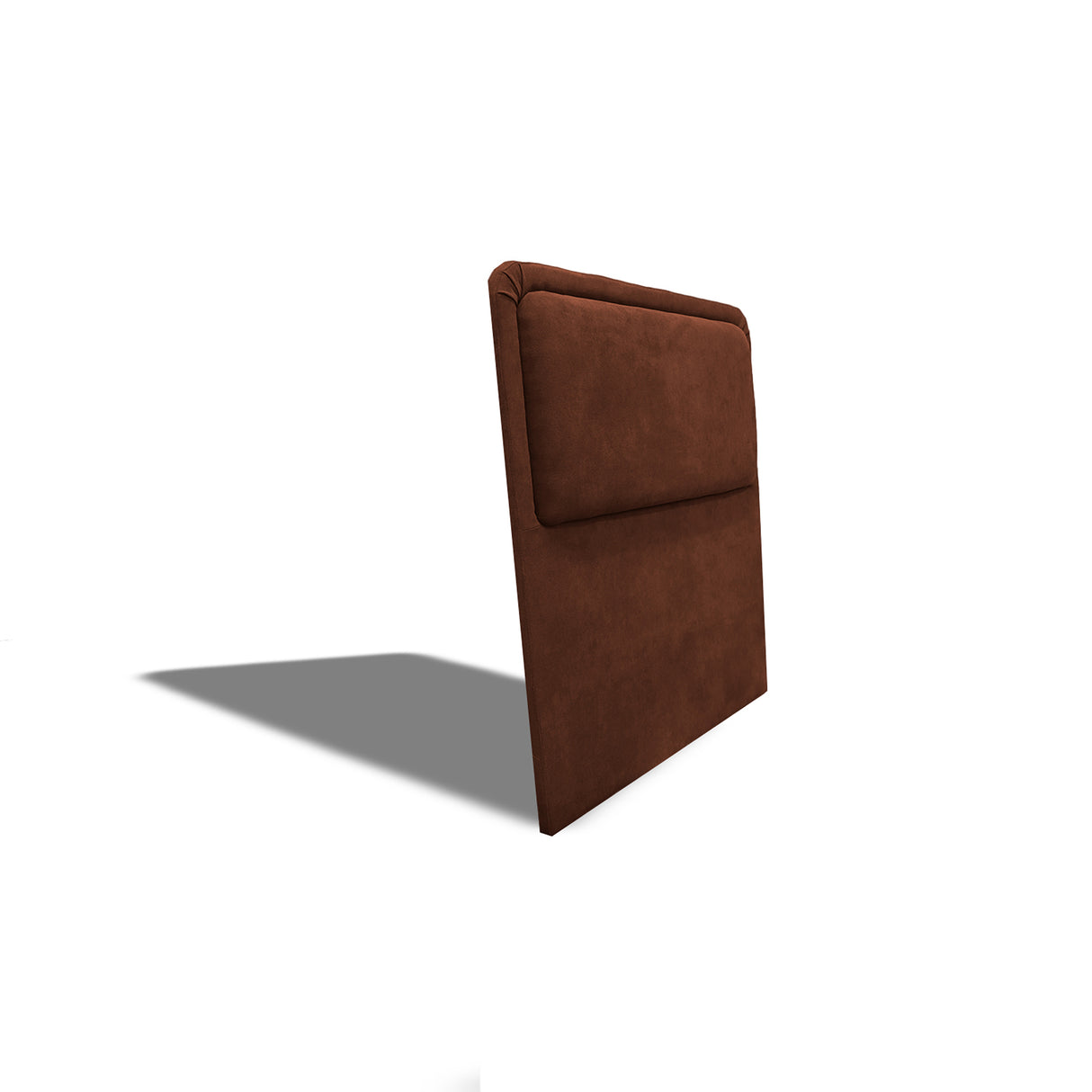 Cabecero de Piso Nube Marron 100x120cm para cama Sencilla con Acabado Liso