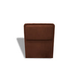 Cabecero de Piso Nube Marron 160x120cm para cama Queen con Acabado Liso