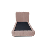 Combo Base Cama y Cabecero Praga Camel 140x40cm para Colchón Doble 140 X 190 Cm sin Colchón