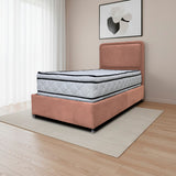 Combo Base Cama y Cabecero Nube Camel 100x30cm para Colchón Sencillo 100 X 190 Cm con Colchón