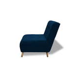Poltrona Milan Azul 60x95cm de Un Puesto sin Apoya Brazos