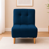 Poltrona Milan Azul 60x95cm de Un Puesto sin Apoya Brazos