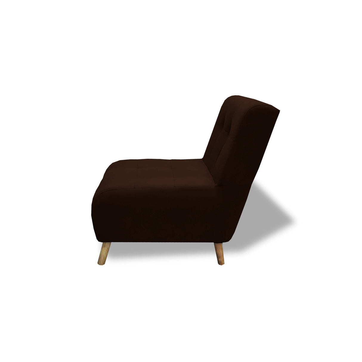 Poltrona Milan Marron 60x95cm de Un Puesto sin Apoya Brazos
