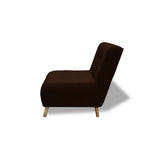 Poltrona Milan Marron 60x95cm de Un Puesto sin Apoya Brazos
