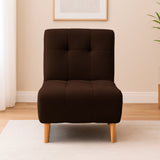 Poltrona Milan Marron 60x95cm de Un Puesto sin Apoya Brazos