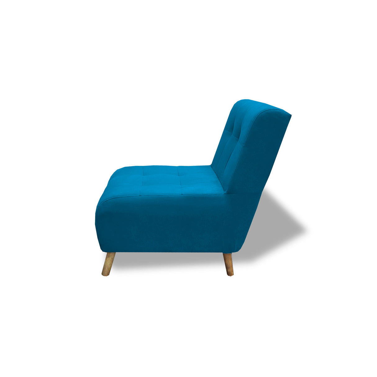 Poltrona Milan Turquesa 60x95cm de Un Puesto sin Apoya Brazos