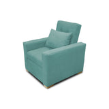 Poltrona Mood Menta 80x95cm de Un Puesto Reclinable sin Apoya Brazos