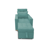 Poltrona Mood Menta 80x95cm de Un Puesto Reclinable sin Apoya Brazos