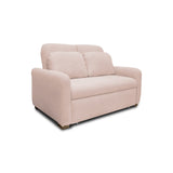 Sofacama Nube Beige 120x95cm de Dos Puestos Reclinable con Apoya Brazos