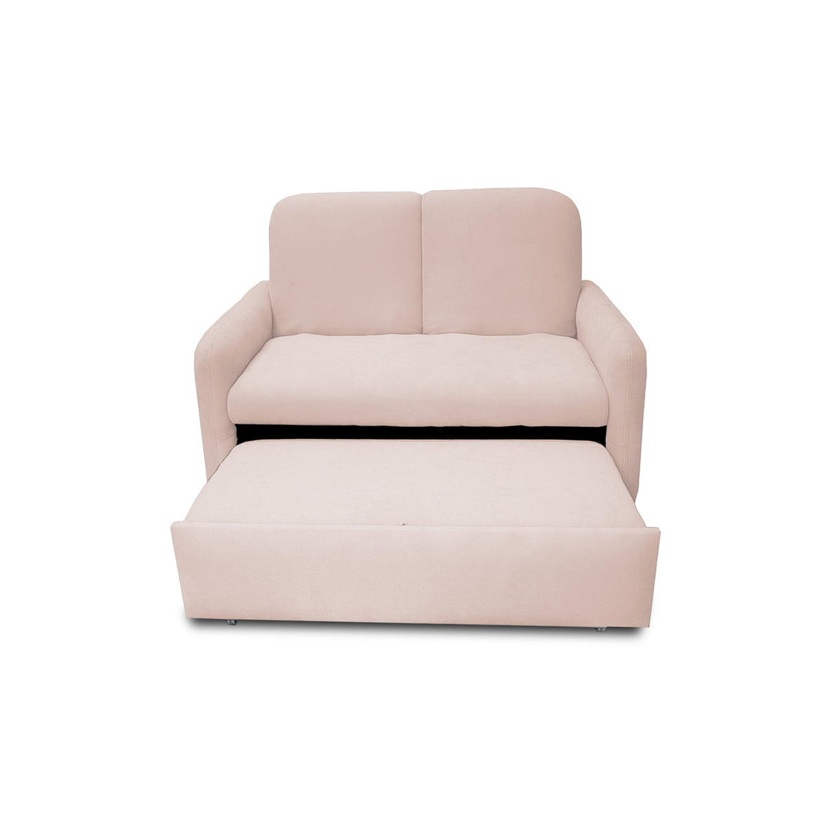 Sofacama Nube Beige 120x95cm de Dos Puestos Reclinable con Apoya Brazos