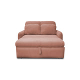 Sofacama Nube Camel 120x95cm de Dos Puestos Reclinable con Apoya Brazos