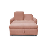 Sofacama Nube Camel 120x95cm de Dos Puestos Reclinable con Apoya Brazos