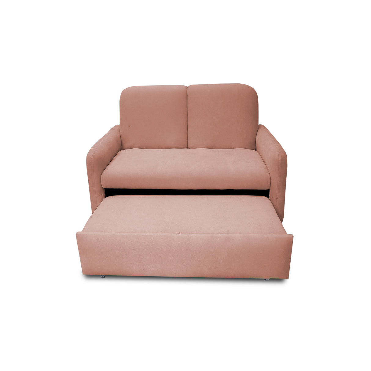 Sofacama Nube Camel 120x95cm de Dos Puestos Reclinable con Apoya Brazos