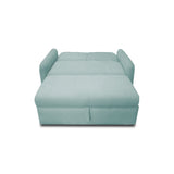 Sofacama Nube Menta 120x95cm de Dos Puestos Reclinable con Apoya Brazos