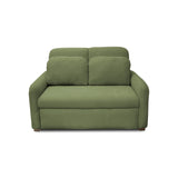 Sofacama Nube Verde 120x95cm de Dos Puestos Reclinable con Apoya Brazos